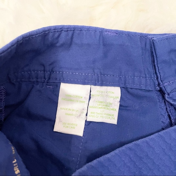 Lilly Pulitzer Callahan Bomber Blue shorts - Picture 6 of 7